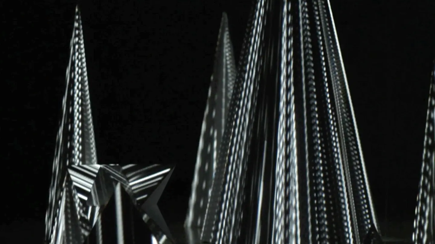 Patterns emerge — Mapping 3D sur composition de volumes, 360° — Aurélien Lafargue